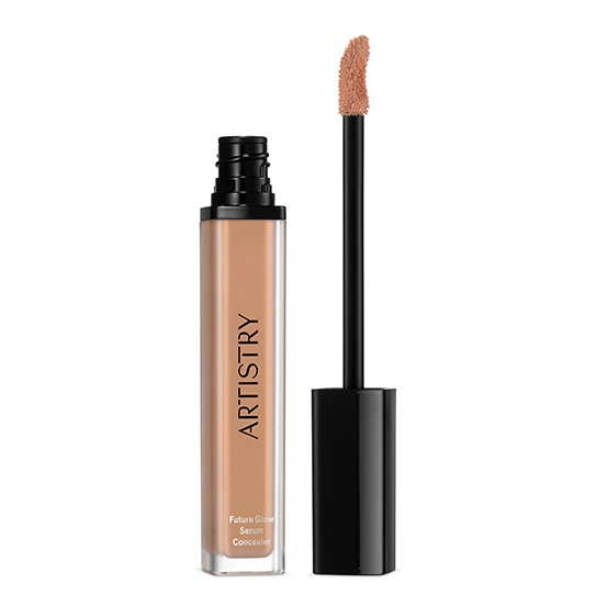 Corrector en suero Artistry Future Glow tono Medio Oscuro 301 , ideal para disimular imperfecciones, iluminar la zona de los ojos y definir contornos con un acabado natural. 